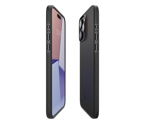 Spigen Thin Fit do iPhone 15 Pro Max black - 1178897 - zdjęcie 3